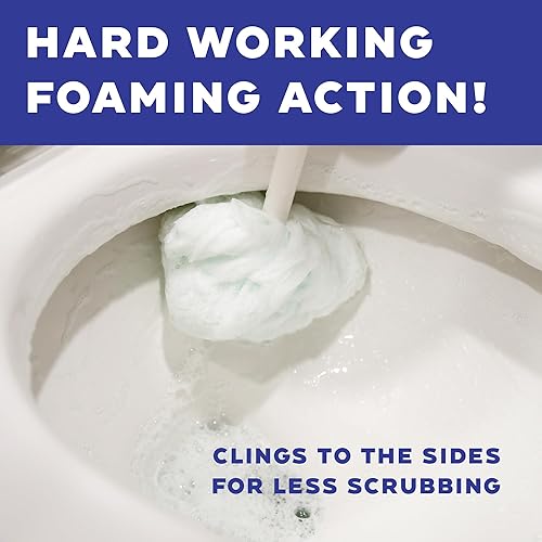 Miniatura 8 de Don Aslett Johnny Mop & Safety Foam - Limpiador de inodoro (dos botellas de 32 onzas)  Detergente ácido y desodorante  Mango de 14 pulgadas para