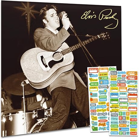 Elvis Presley 2023 Wall Calendar: The Ultimate Graceland Keepsake