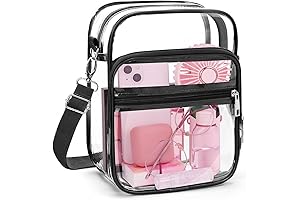 Blvornl Clear Crossbody Stadium-Approved Purse