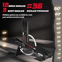 Vista 7 de KeppiFitness Adjustable Weight Bench, Bench3000 MAX Heavy Duty Workout Bench Press with Leg Extension and Preacher Pad for Home Gym Fitness, Flat