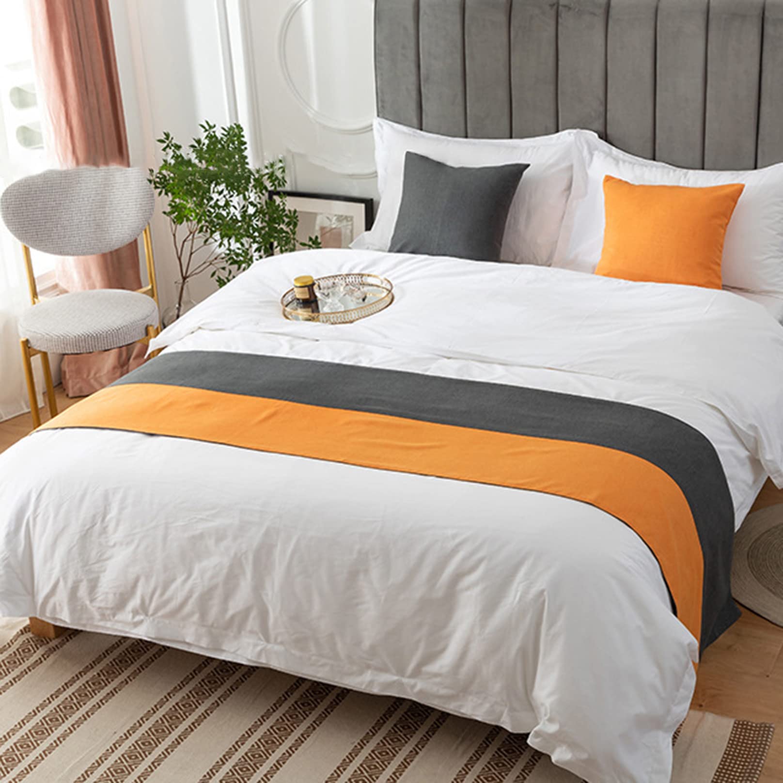 Funda de almohada con núcleo para cama, cojín cuadrado con cremallera, almohada gris oscuro para sala de estar, sofá, silla, asiento de coche, 50 x 50 cm