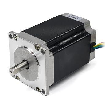 RATTMMOTOR Nema23 Stepper Motor 23HS9430, 308oz-in, 1.8 Drgree, 3A, 2-Phase High Torque Hybrid CNC Stepper Motor 81mm, 4-Lead for CNC Router Milling Lathe Machine, 3D Printer, Robot