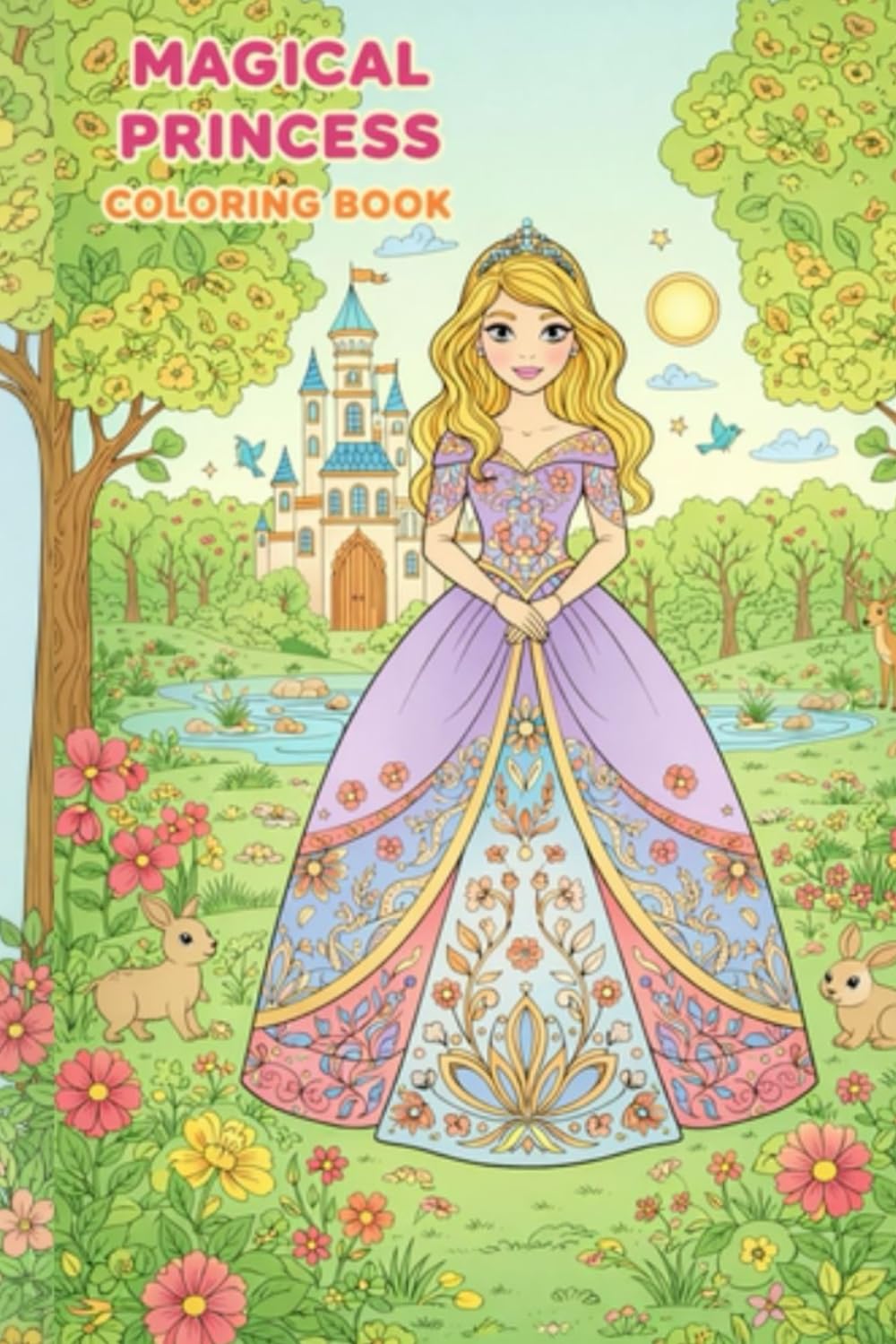 Magical Princess: Coloring Book