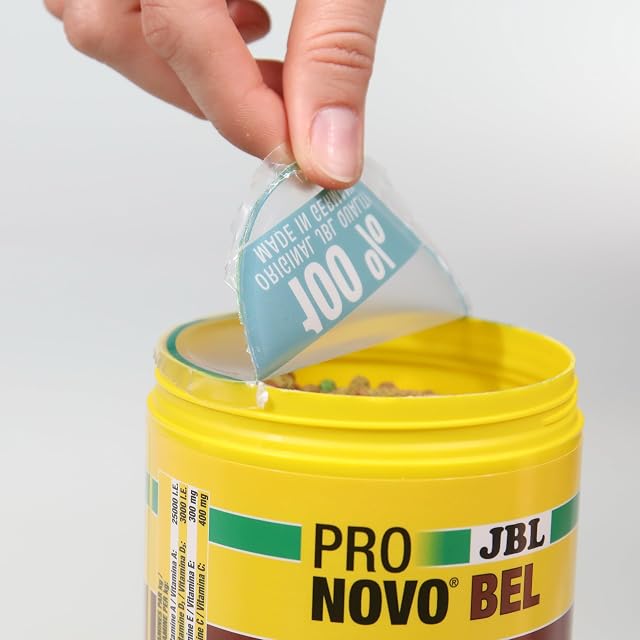 Foto 7 de 7 de JBL PRONOVO BEL Flakes, alimento Principal para Todos los Peces de Acuario de 8 a 20 cm