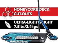 Vista 17 de Root Industries Invictus Complete Pro Scooter – 120mm Honeycore Wheels, Chromolite Bars, HIC Compression & Cut-Out Deck