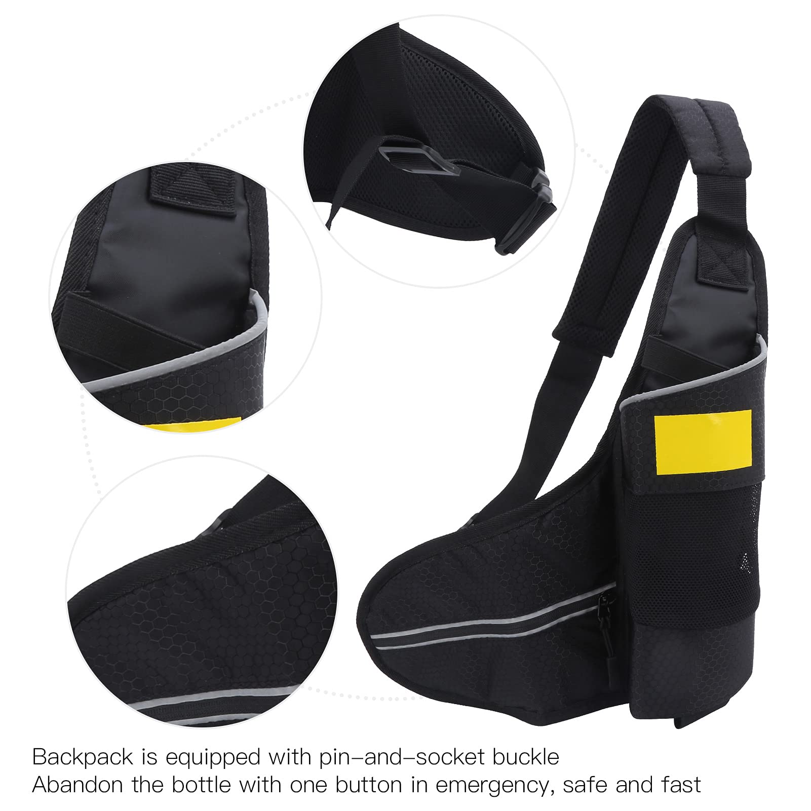 1L Torba na Butlę z Tlenem Scuba Quick Dry Tank Futerał do Przenoszenia Butla z Tlenem Torba na Ramię do Zbiornika do Nurkowania