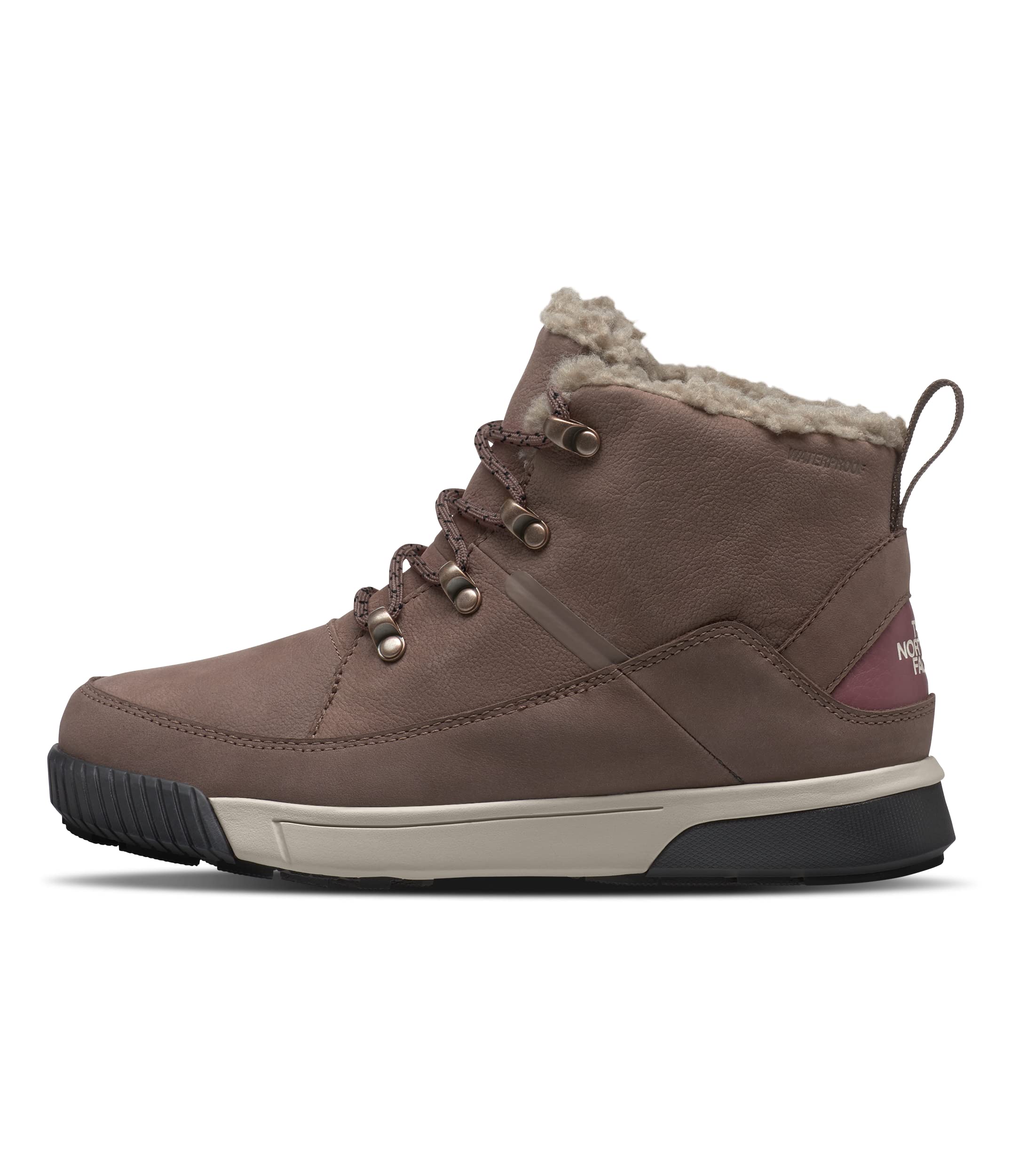 The North Face Sierra Trail Running Shoe Deep Taupe/Wild Ginger 6