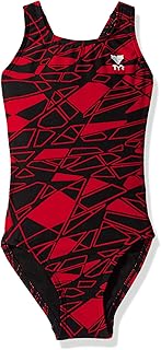 Girls’ Mantova Maxfit Swimsuit Traje de baño de una Pieza, Niñas