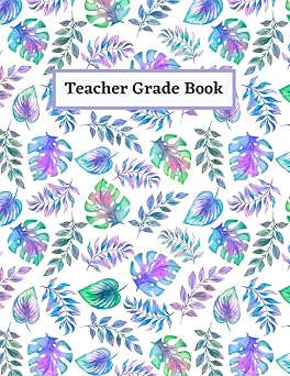 Teacher Grade Record Book For Primary, Elementary, Middle School, High School Academic Year