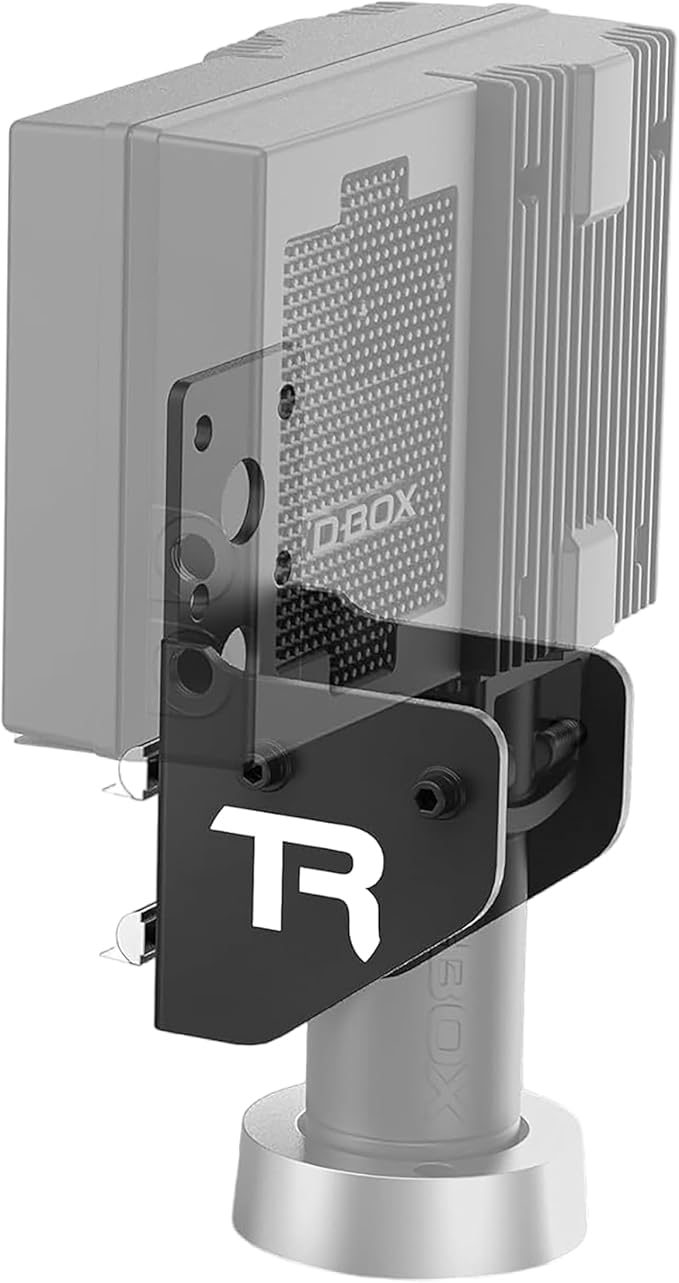 D Box G5 Motion Actuator Mounting Brackets, Aluminum Profile, Sim Rig Compatible, Heavy Duty Steel for Racing and Flight Simulator Platforms