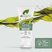 Vista 6 de Dr. Organic Ageless - Bálsamo limpiador con algas marinas Hidratante, suave, elimina impurezas, certificado orgánico, libre de parabenos y SLS