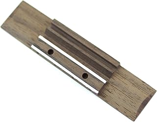 1 Piece Rosewood Ukulele Bridge /42mm string spacing /54mm Saddle