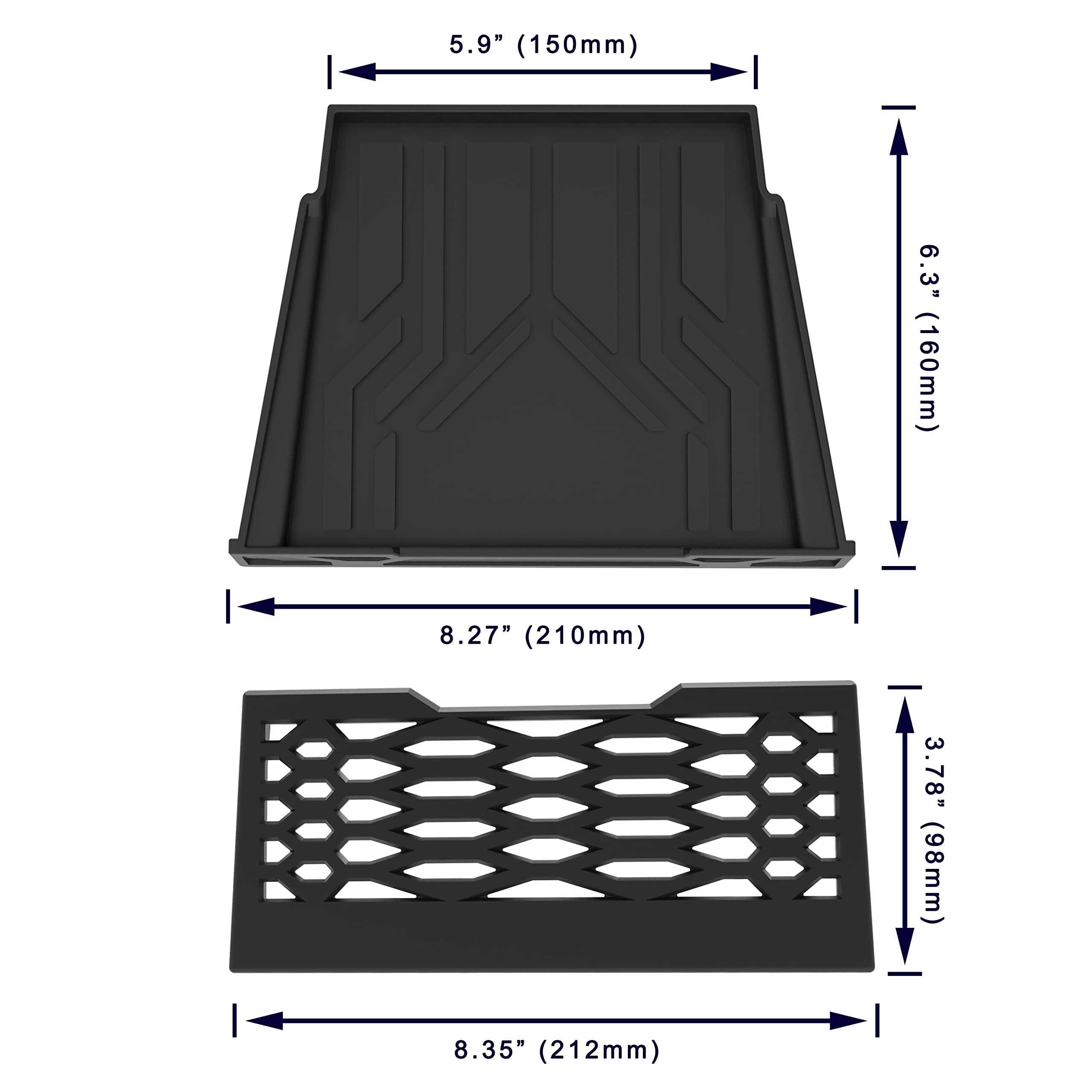 Amazon.com: KATIMOTO Dash Net with Anti-Slip Tray for Kawasaki