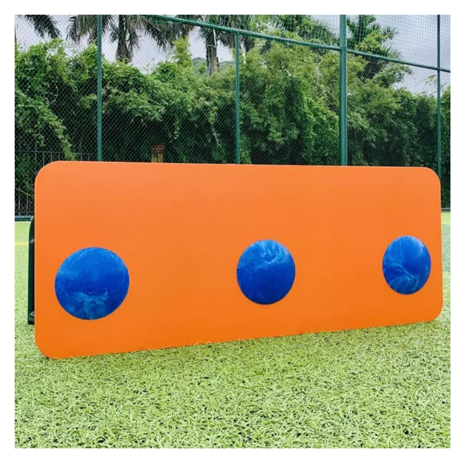 Tabellone rimbalzante portatile per calcio, grande muro di allenamento per il ritorno sportivo del calcio pieghevole, attrezzatura per l'allenamento del calcio resistente per il controllo e la prat