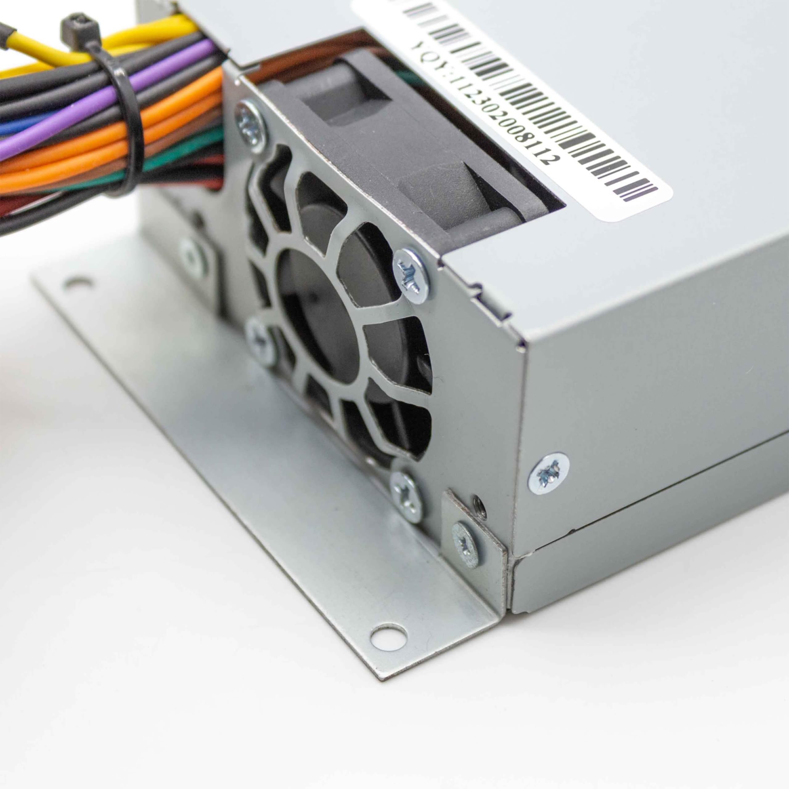 Simpletek – Zasilacz 250W FLEX ATX do HTPC Mini ITX | Slim Format 1U | z wentylatorem | Pasuje do obudowy mATX SFF