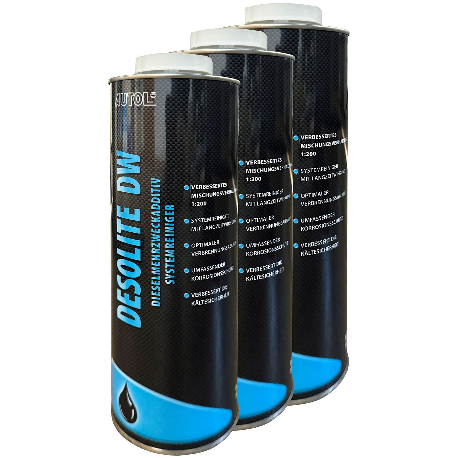 1l Desolite DW Dieselschutzadditiv, Systemreiniger, Frostschutz (3)
