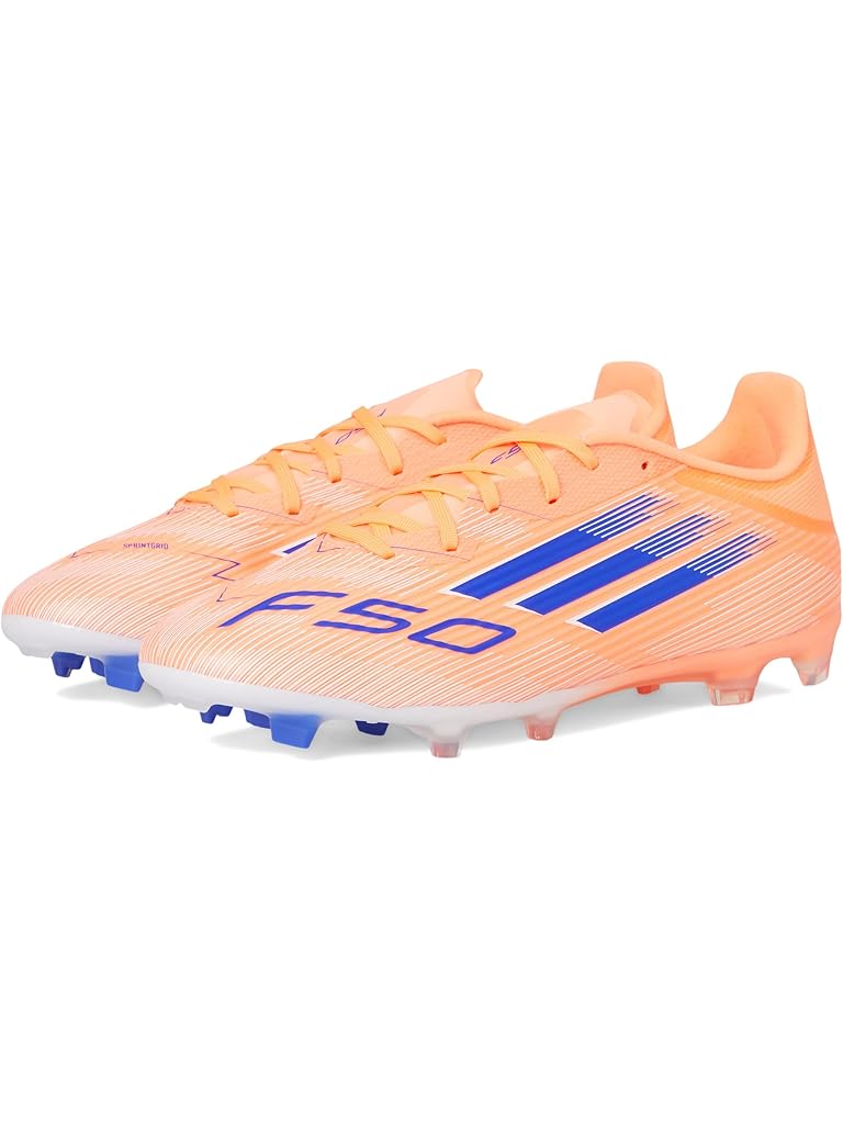 White adidas F50 League Firm Ground Soccer Cleats