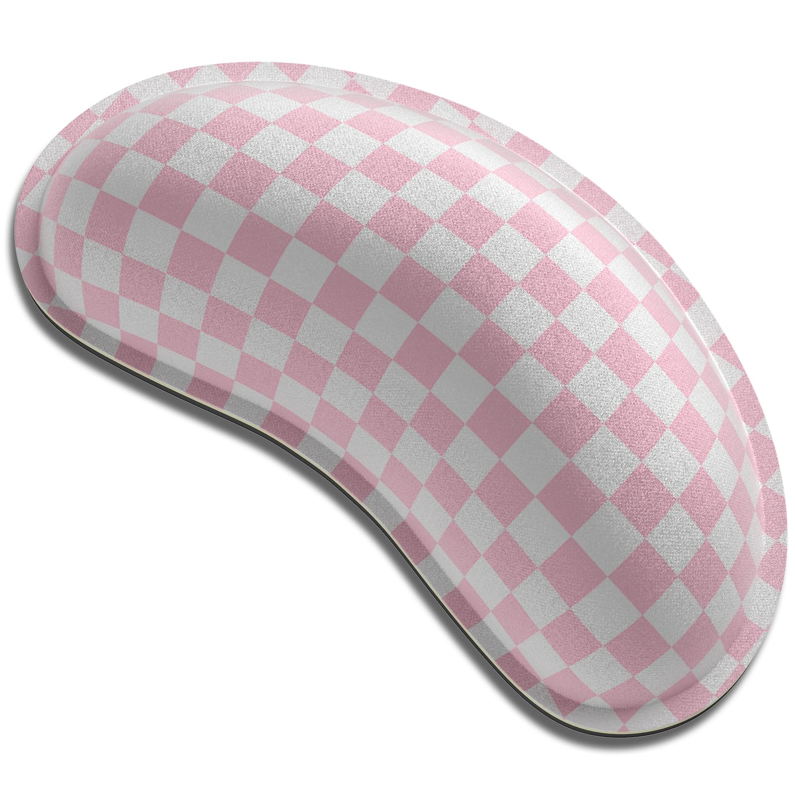 Dapesuom Mouse Wrist Rest, Memory Foam, Ergonomic, Gaming, Blush Pink