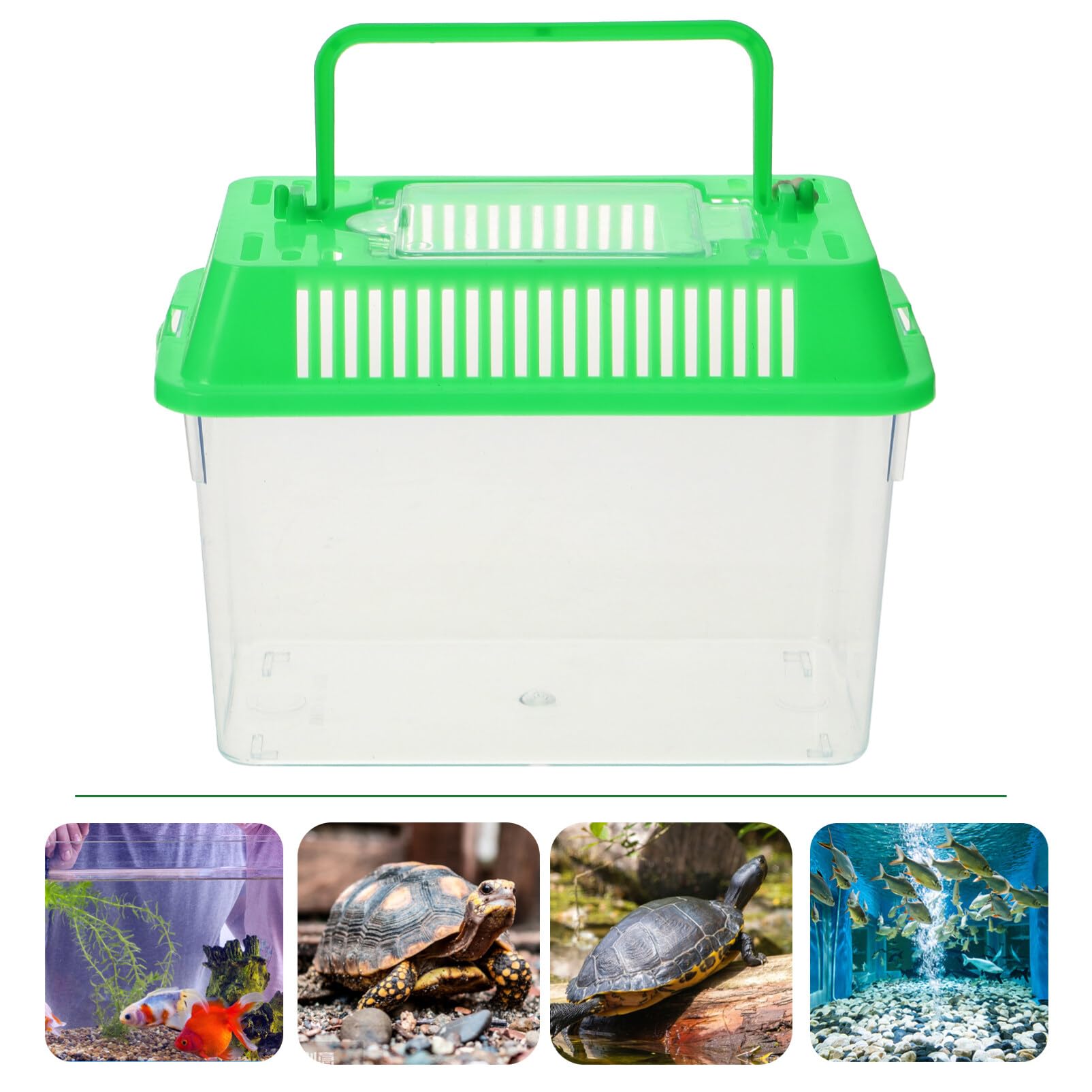 ULTECHNOVO Plastic Fish Aquarium, Mini Portable Tank - Image 4