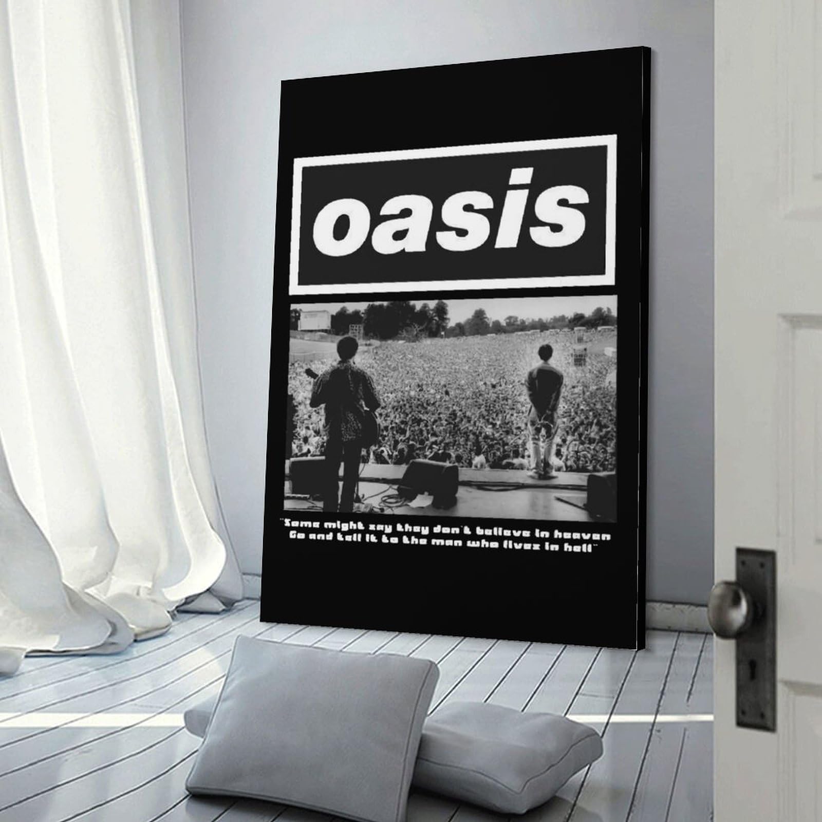 Amazon.co.jp: ポスター オアシス OASIS 装飾画 アートパネル