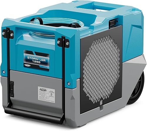 ALORAIR Deshumidificador comercial LGR de 264 Pitns con bomba, deshumidificador industrial de hasta 3,000 pies cuadrados con manguera de drenaje,