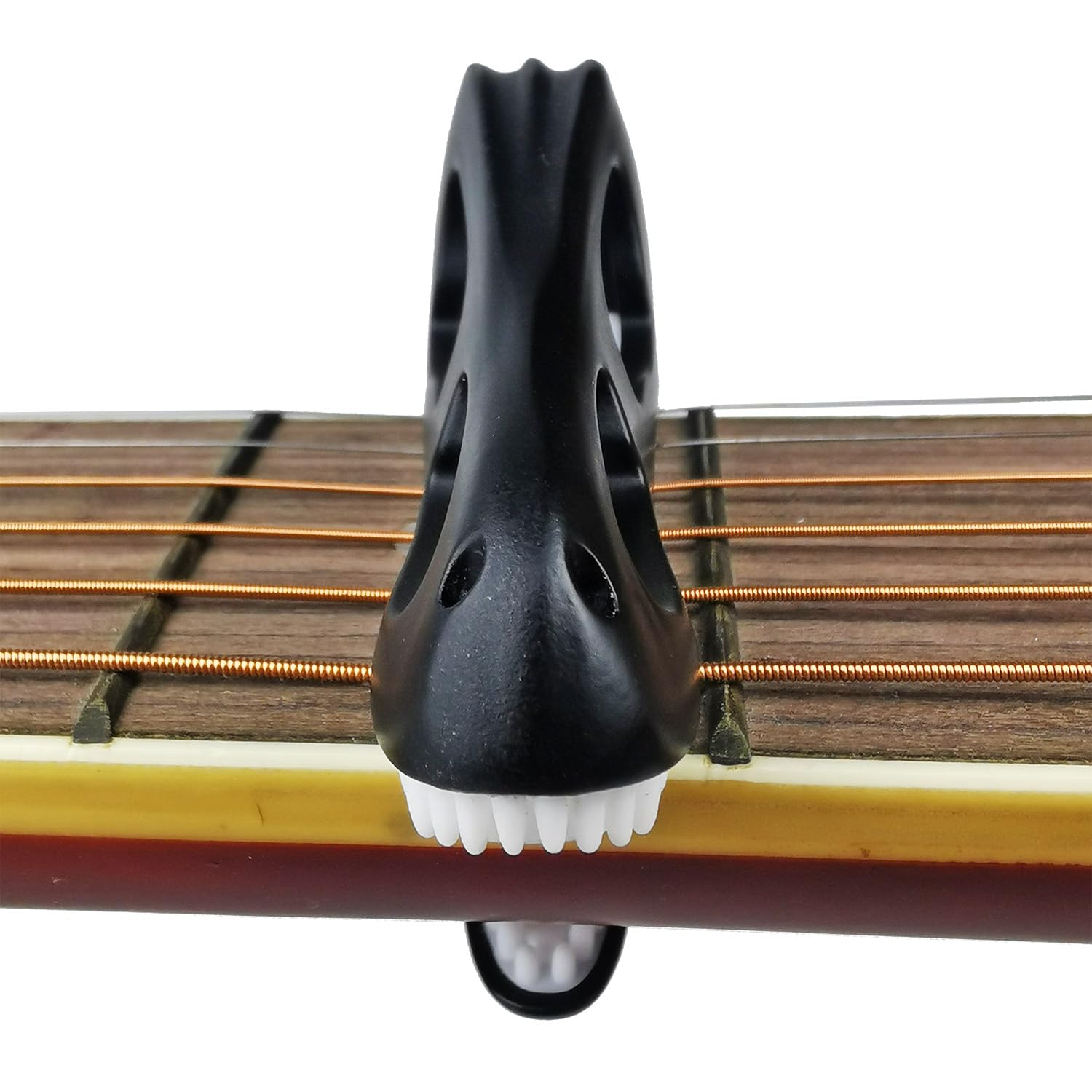 Creative Tyrannosaurus Skull Guitar Capo, Skull Capo for Acoustic and Electric Guitar, Dinosaur Skeleton Head Capo for Ukulele Banjo Mandolin Bass and Classical Guitar