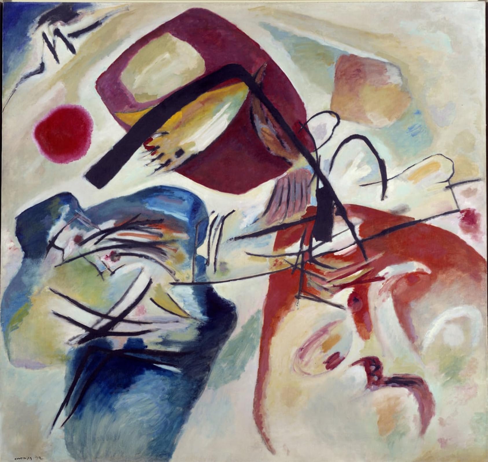 Affiche Kandinsky L'Arc Noir posters posters animaux 60x90