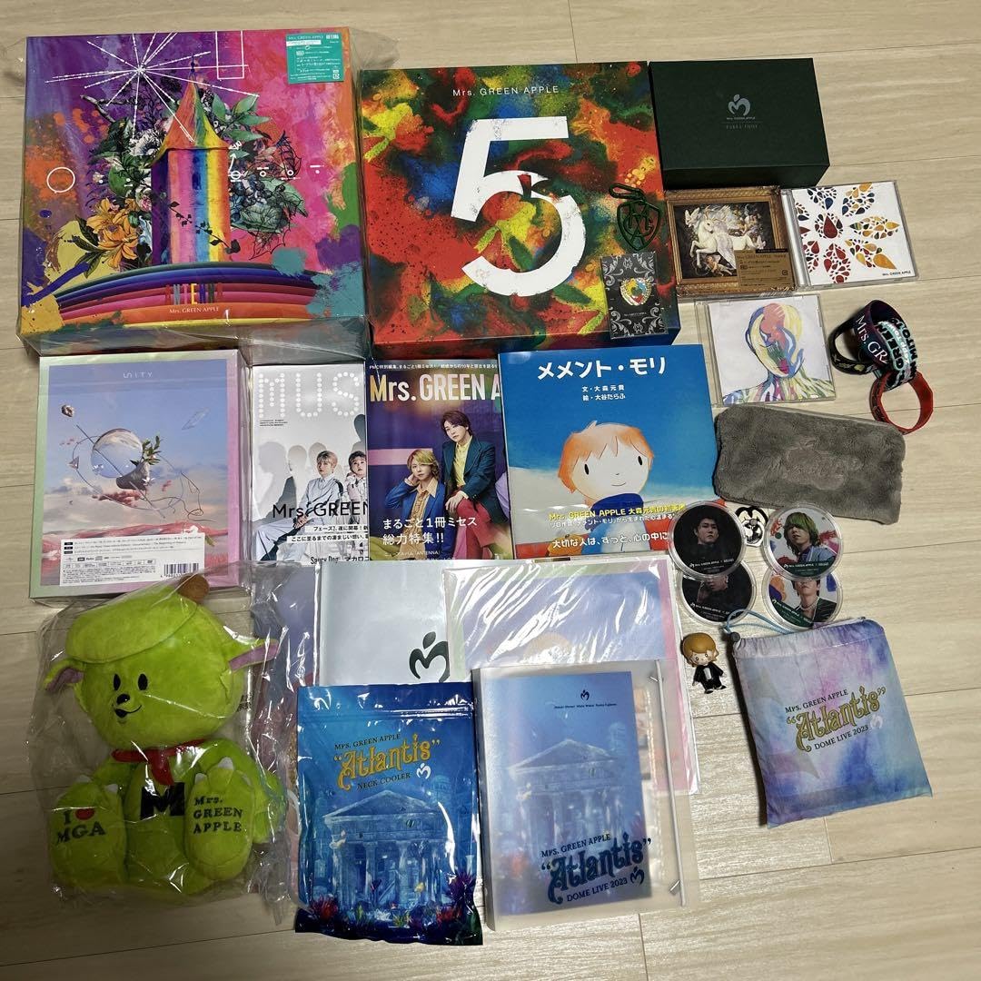 Mrs. GREEN APPLE グッズ まとめ売り Mrs. GREEN APPLE ミセスグリーンアップルライブグッズまとめ売り
