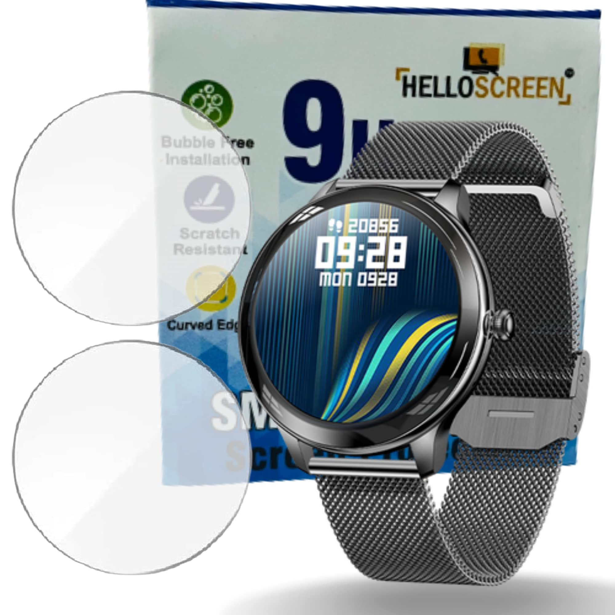 HELLOSCREEN 9H Screen Protector Flexible TPU Screenguard For FIRE BOLTT ALLURE [1.09 inch] Smartwatch (2 Pack) - Unbreakable Hydrogel TPU Film [ Not A Tempered Glass] (B0C2HSW74K) Amazon Price History, Amazon Price Tracker