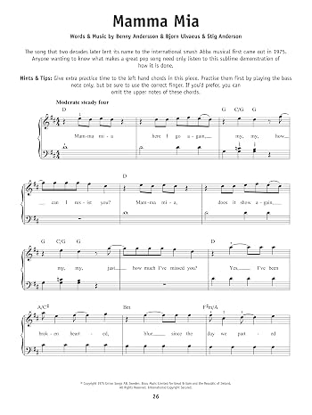 Really Easy Piano: Abba