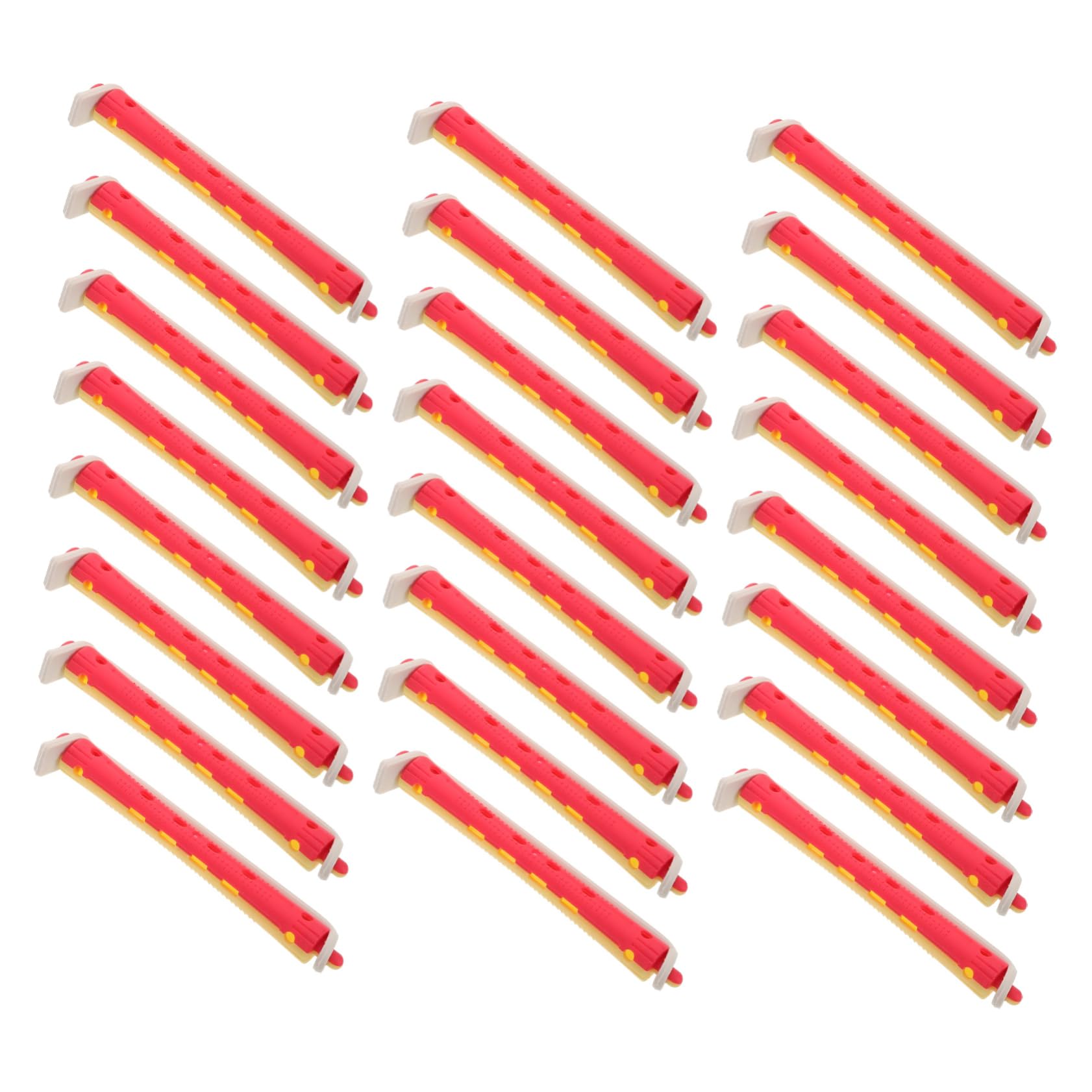 TOVINANNA 24pcs Cold Wave Perm Rods Hair Styling Rods Hair Curling Accessories Curlers Home Salon Use