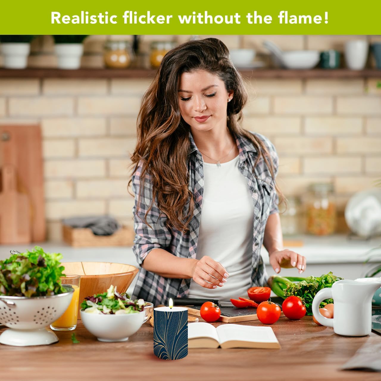 Briarwood Lane Organic Flow Flameless Candle