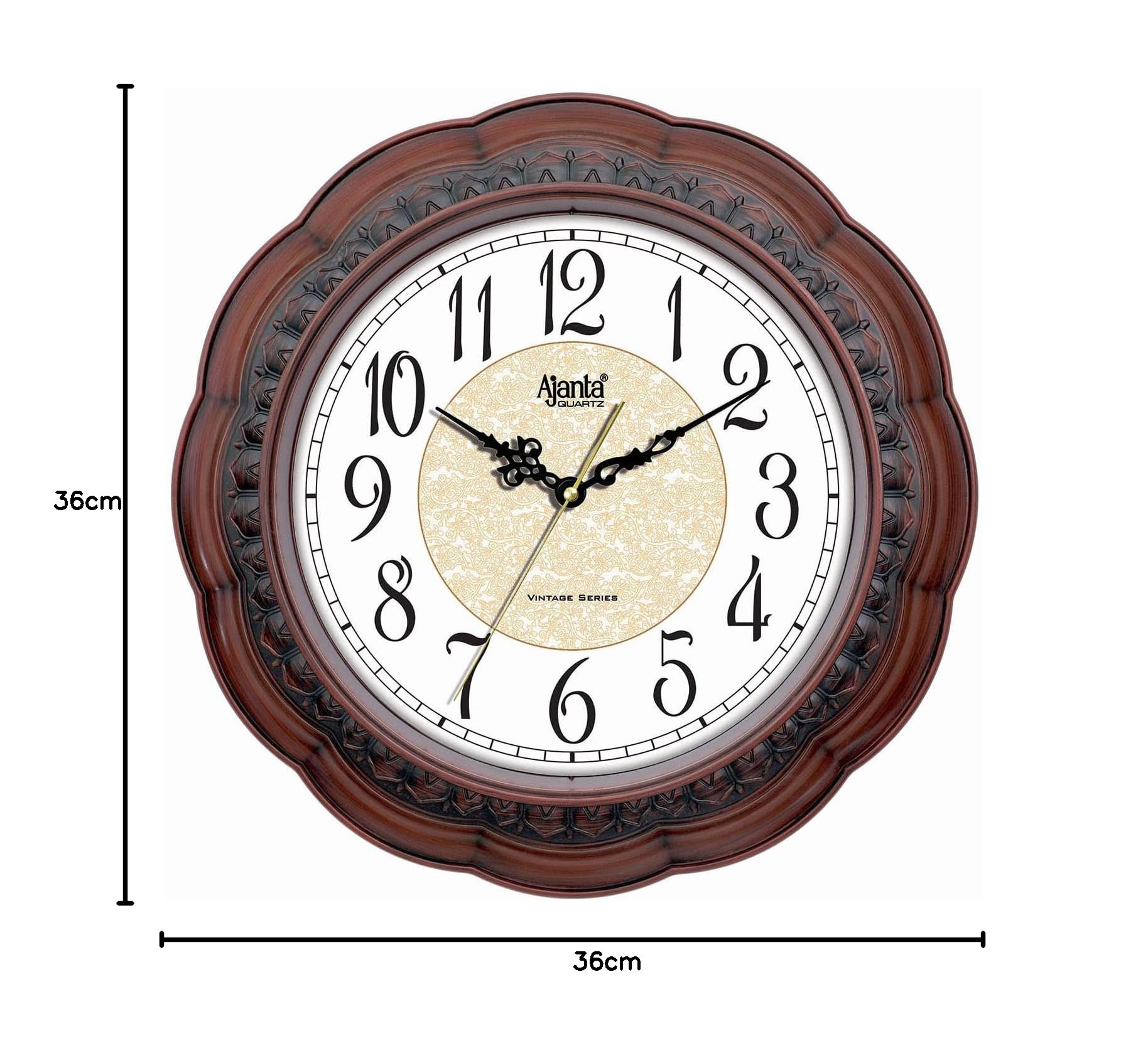Buy Orpat Ajanta Wall Clock for Home and Offices Silent Sweep