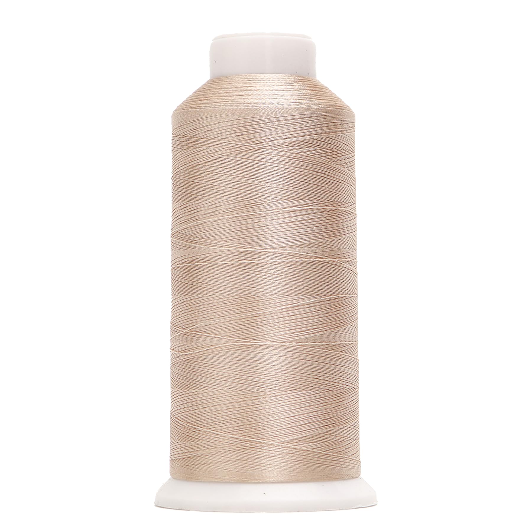 High Tenacity Polyester Embroidery Machine Thread 40WT(120D/2) 4000M Per Spool for Commercial and Domestic Embroidery Machine (Doe Skin-1938)