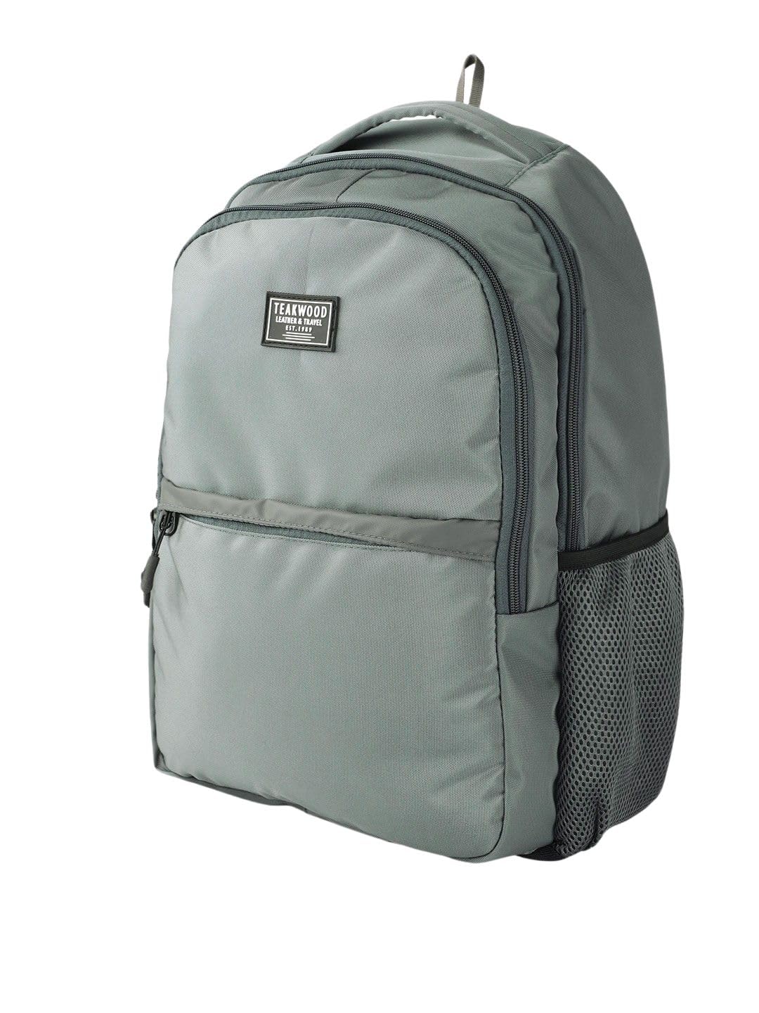 Teakwood Unisex Backpack with 15 inch Laptop Compartment & Water Resistance