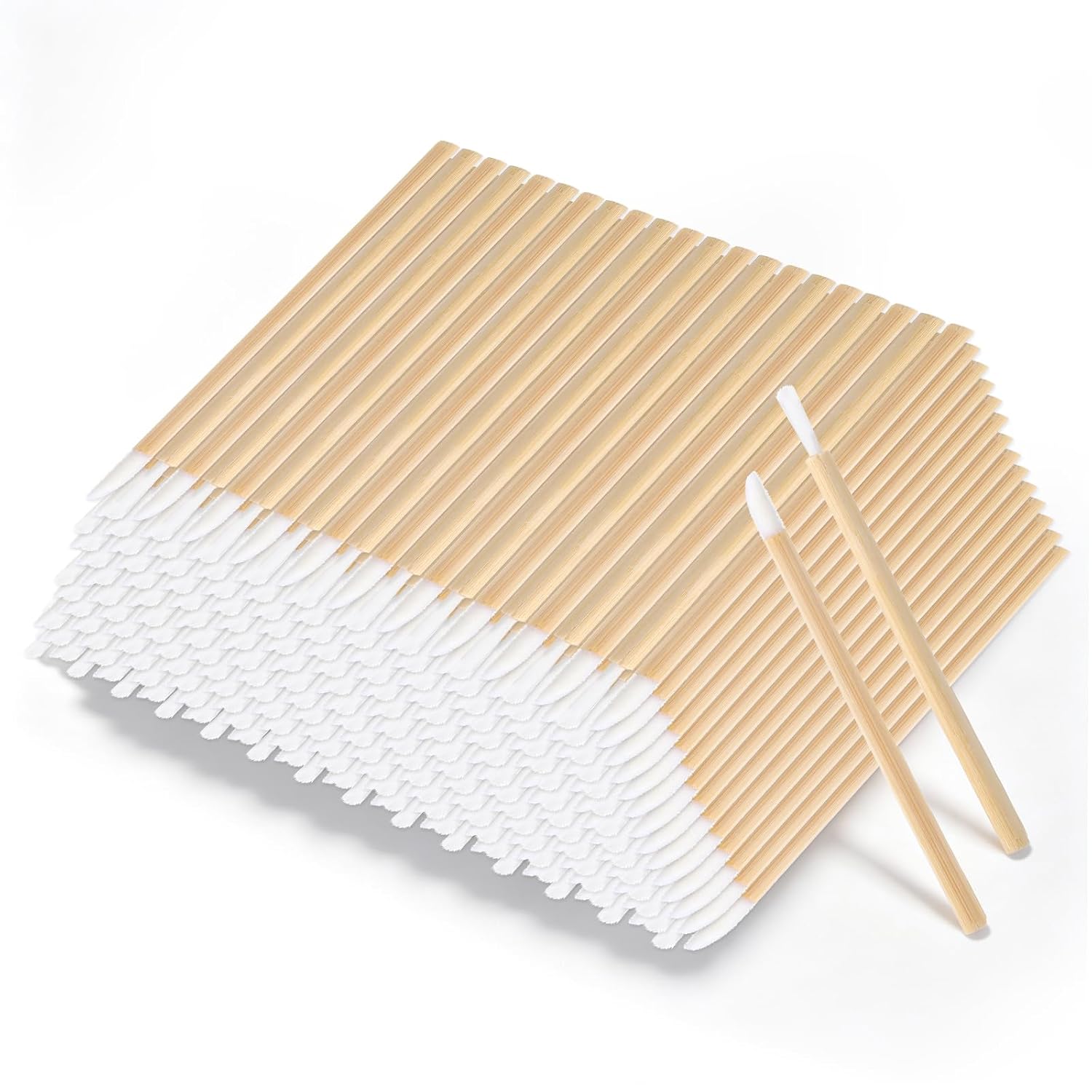 Giantree 100Pcs Lip Applicators Disposable, Disposable Lips Wands Lip Brush