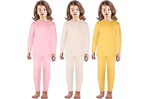 3 Set Kid Thermal Sets for Girls