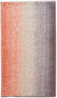 iDesign Ombre Microfiber Polyester Bath Mat, Non-Slip Shower Accent Rug ...