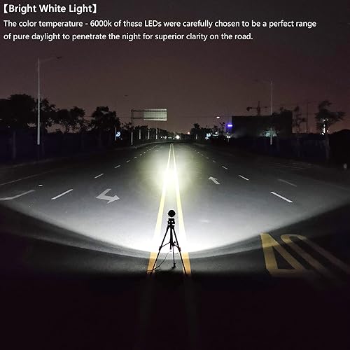 Miniatura 7 de Luces LED redondas de 4 pulgadas, 60 W, luces antiniebla para conducción todoterreno, barra de luz auxiliar para parachoques de 12 V, 24 V,