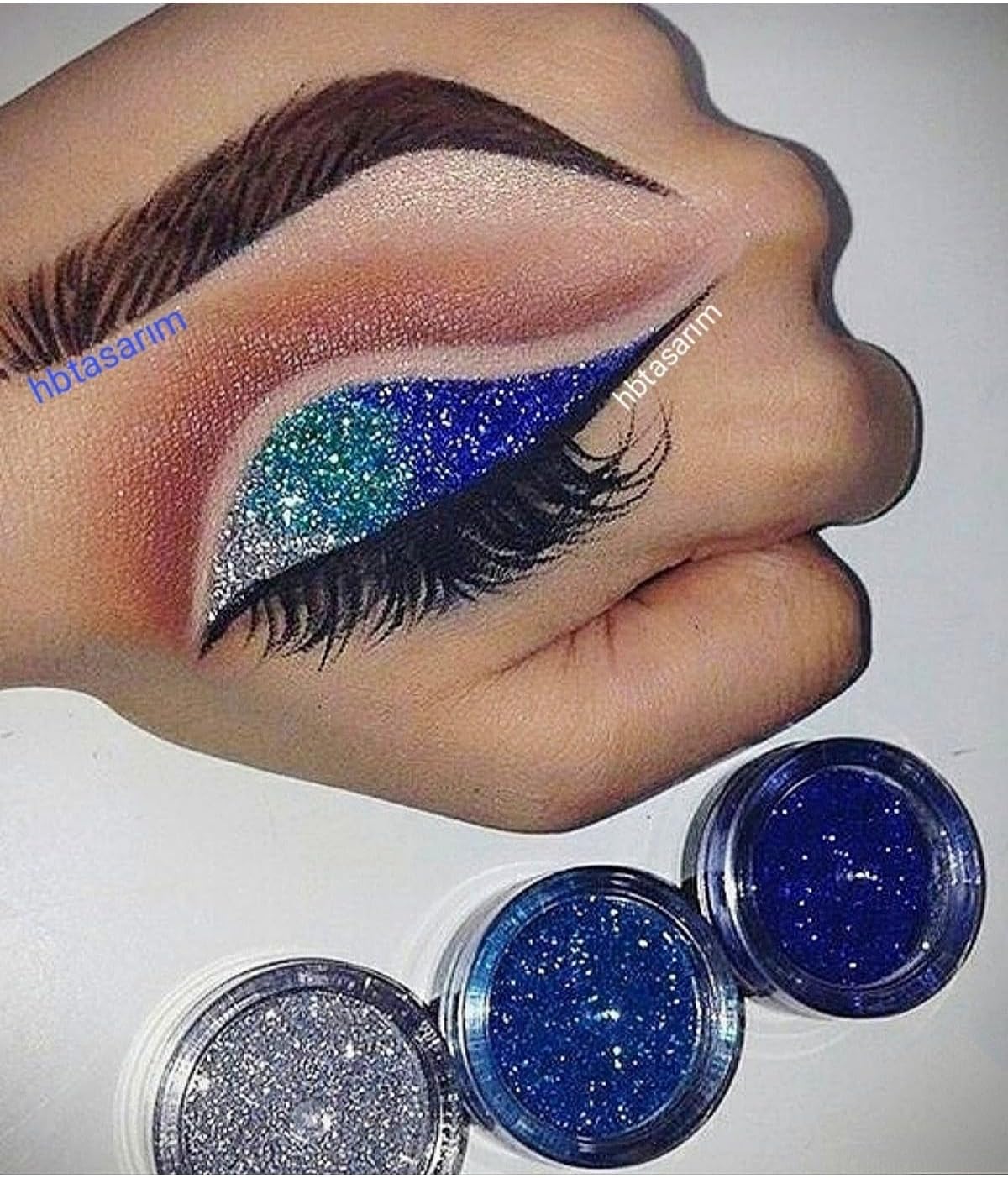 Glitter Jel Far Üçlü Set, 926299hbtsrm97