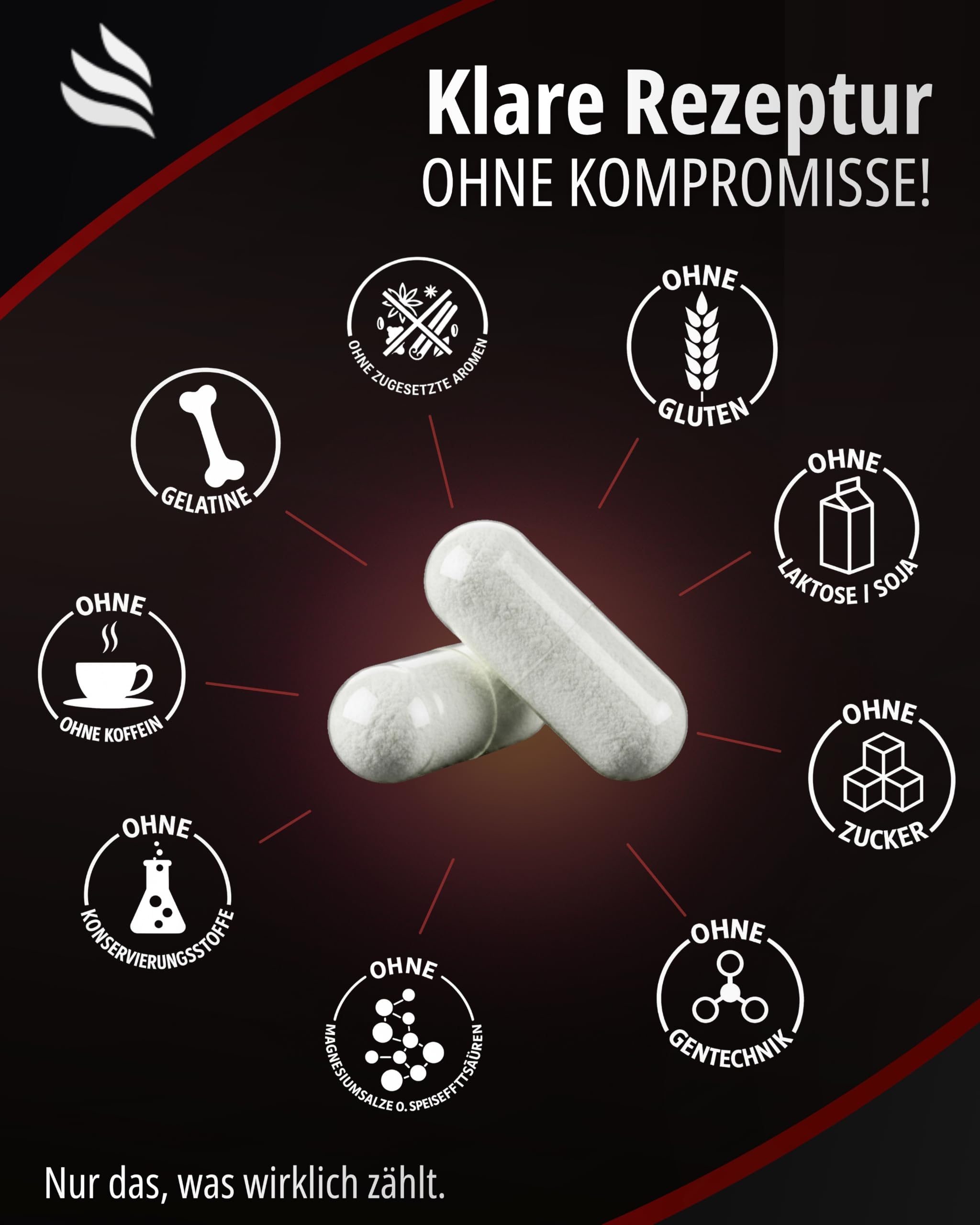 BIOMENTA L-Arginin Base + Citrullin + BCAA + Zink I 150 Kapseln mit 1100 mg Aminosäuren pro Einheit I Pre Workout Nahrungsergänzungsmittel ohne Zusätze I Laborgeprüfte Qualität