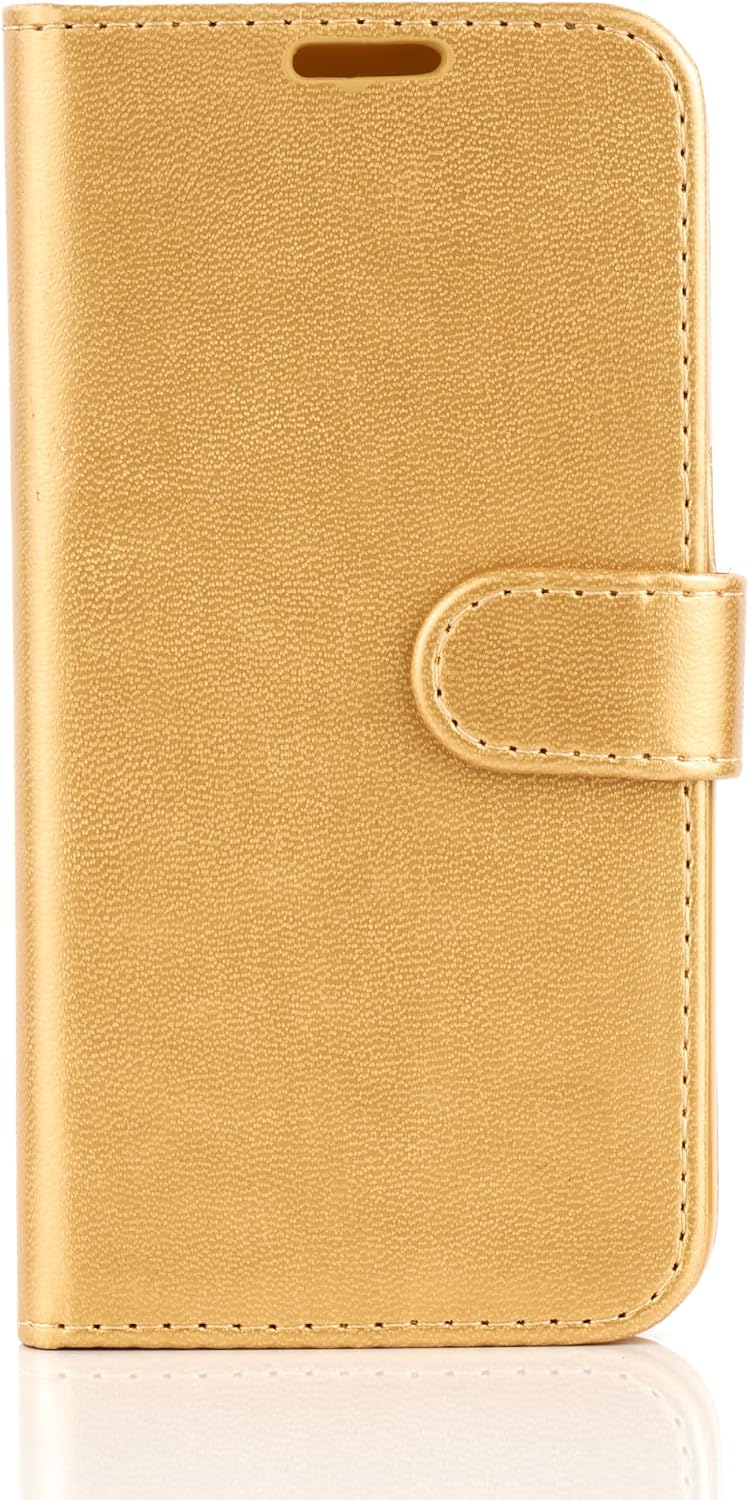 For Apple iPhone 6 / 6S / 7/8 / SE (2nd Gen) 2020 / SE (3rd Gen) 2022 Phone Case, Cover, Flip, Wallet, Folio, Leather/Gel, Audio Cutout, Card Slots, Photo ID Section (Silver)