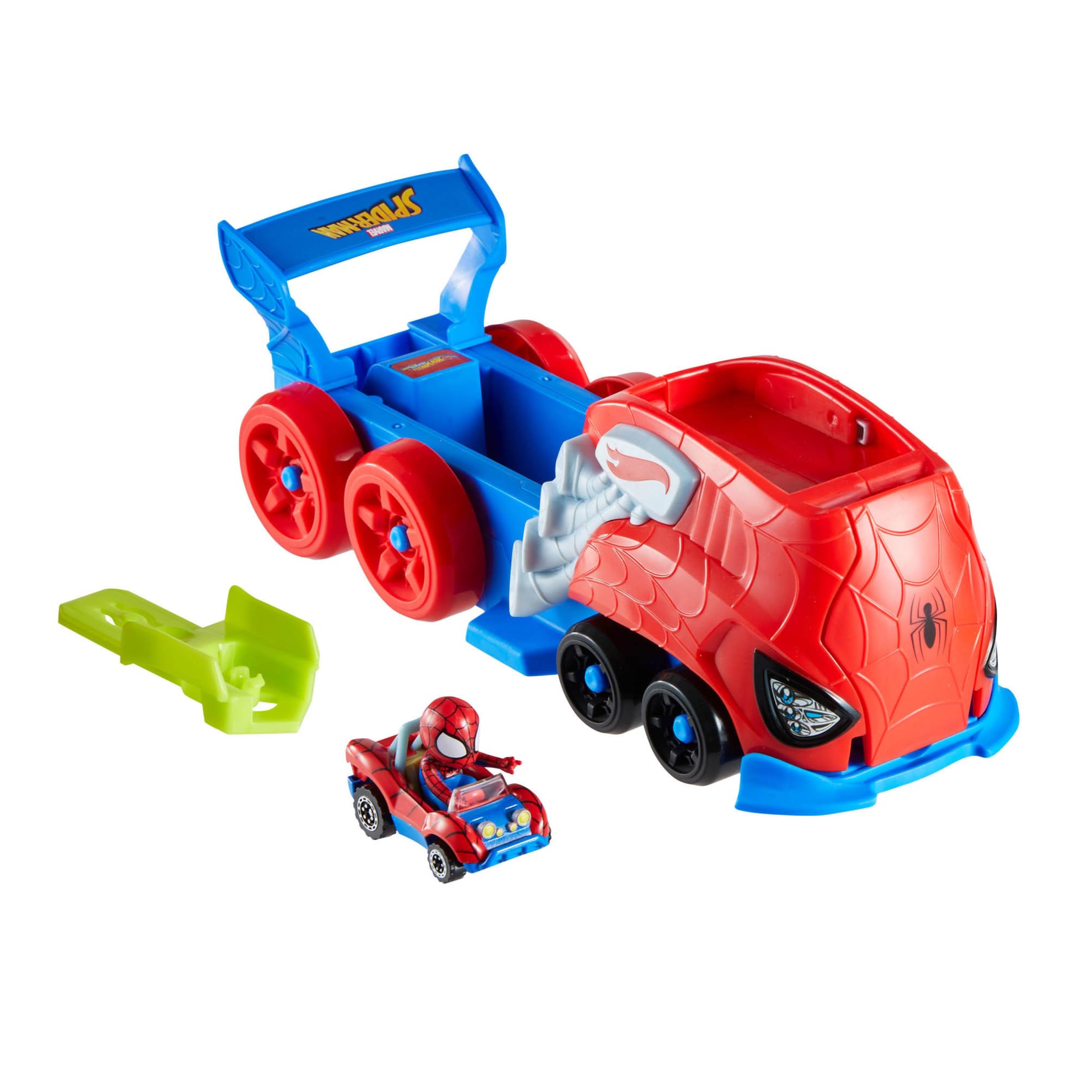 Hot Wheels Toy Car Track Set (Assorted Styles, One Random Set), RacerVerse Character Launcher