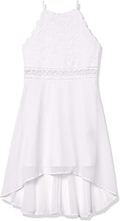 girls white halter dress