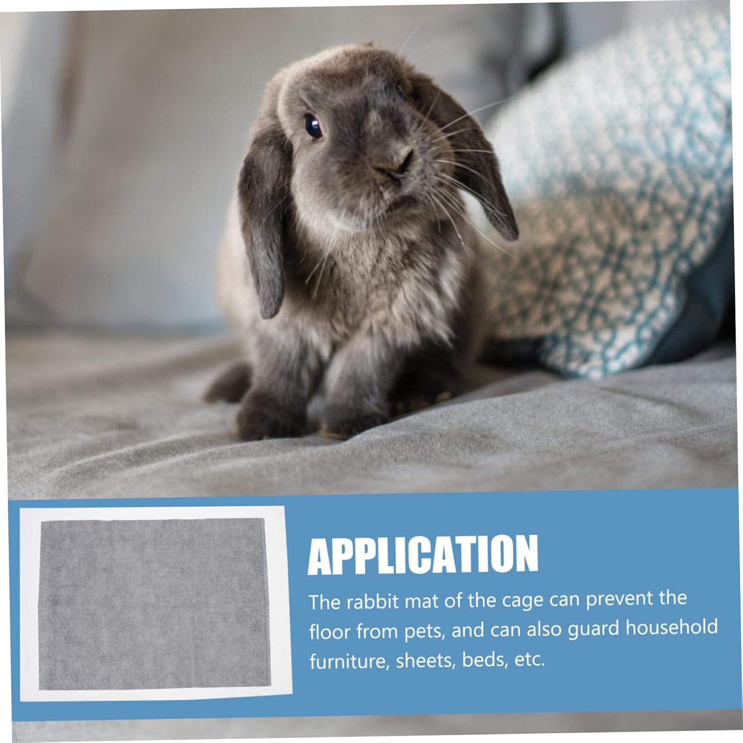 YARNOW 100pcs Pee Pads Leakproof Super Absorbent Training Supplies for Pets for Use for and Pets