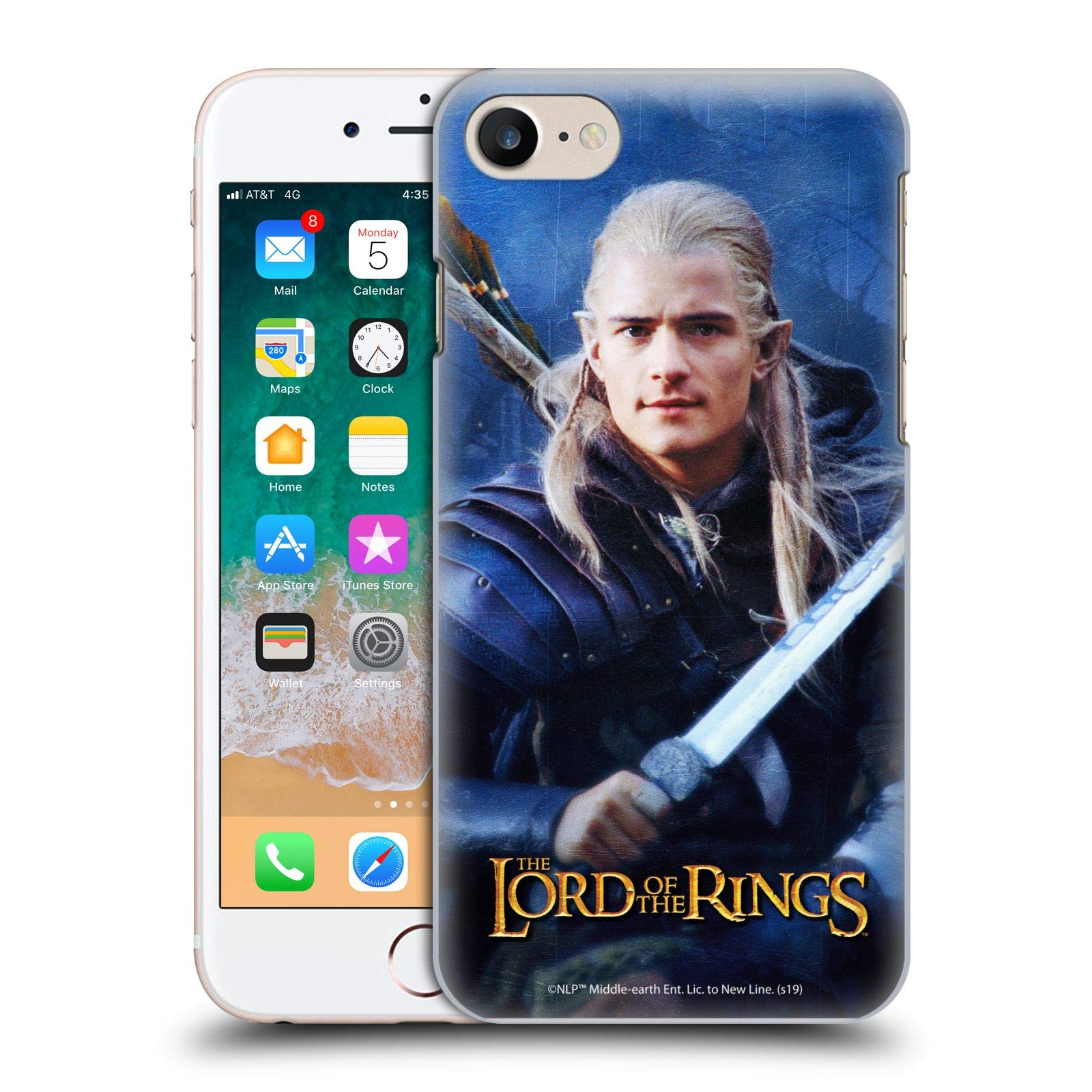 Head Case Designs Officially Licensed The Lord Of The Rings The Two Towers Legolas Character Art Hard Back Case Compatible With Apple iPhone 7/8 / SE 2020 & 2022
