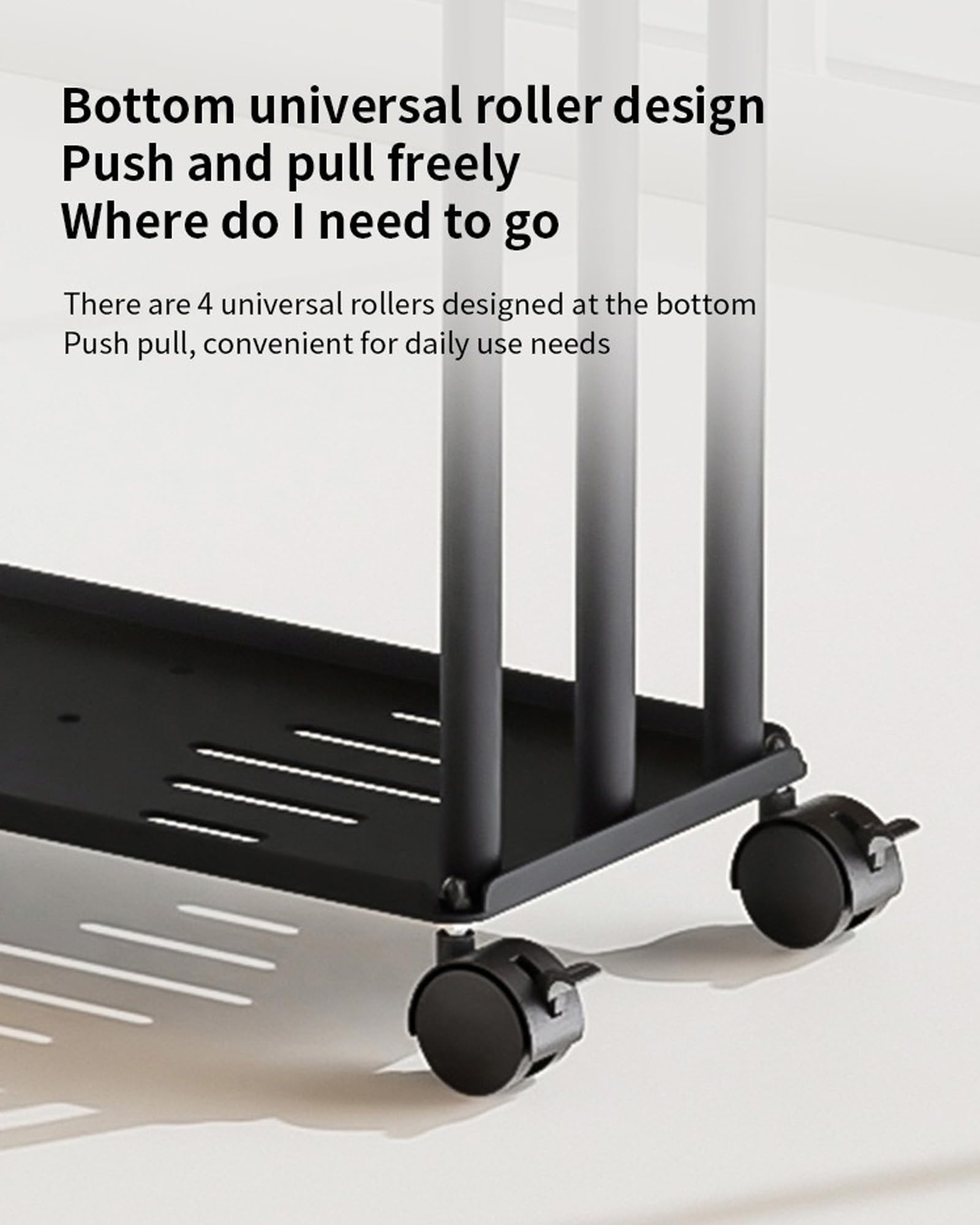 Toallero de Pie de 3 Niveles, Toallero Escalera con Estante y Ruedas, Ahorra Espacio, Material Metálico, Toallero de Piscina para Exteriores, para Baños, Salón, Negro