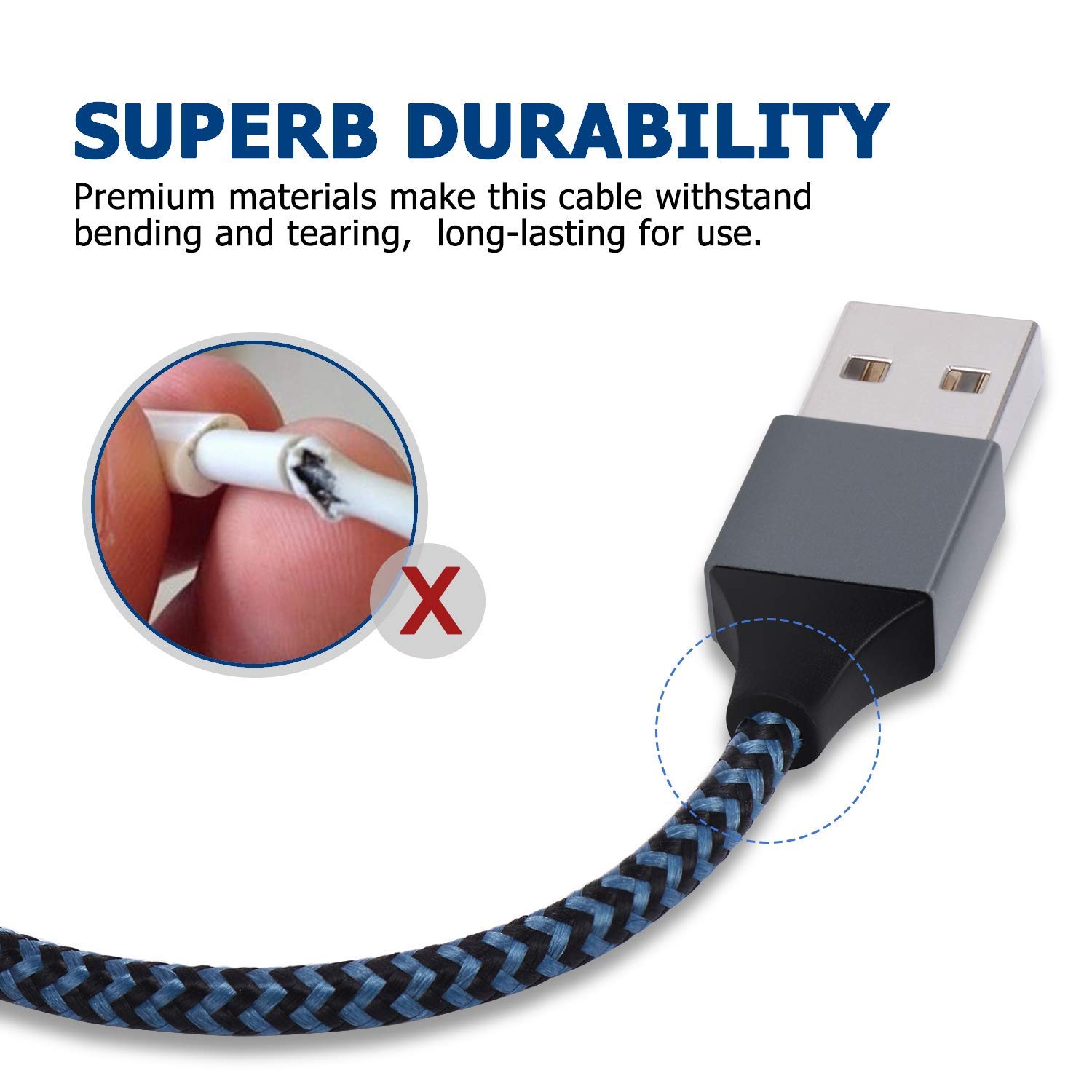 Prоduсt Dеаl iPhone Charger,Lightning Cable 3Pack 10Ft Sundix iPhone Charger Cable Nylon Braided Charging Cable Cord Compatible X 8 8plus 7 7plus 6s 6s Plus More-Blue Blасk Frіdау Sаlе 2022 iPhone Charger,Lightning Cable 3Pack 10Ft Sundix iPhone Charger Cable Nylon Braided Charging Cable Cord Compatible X 8 8plus 7 7plus 6s 6s Plus More-Blue