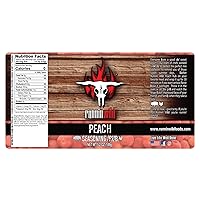 Vista 2 de Condimento gourmet BBQ Peach Rub – Repleto de sabor dulce, ahumado y audaz a melocotón Runnin' Wild Foods, 5.2 onzas