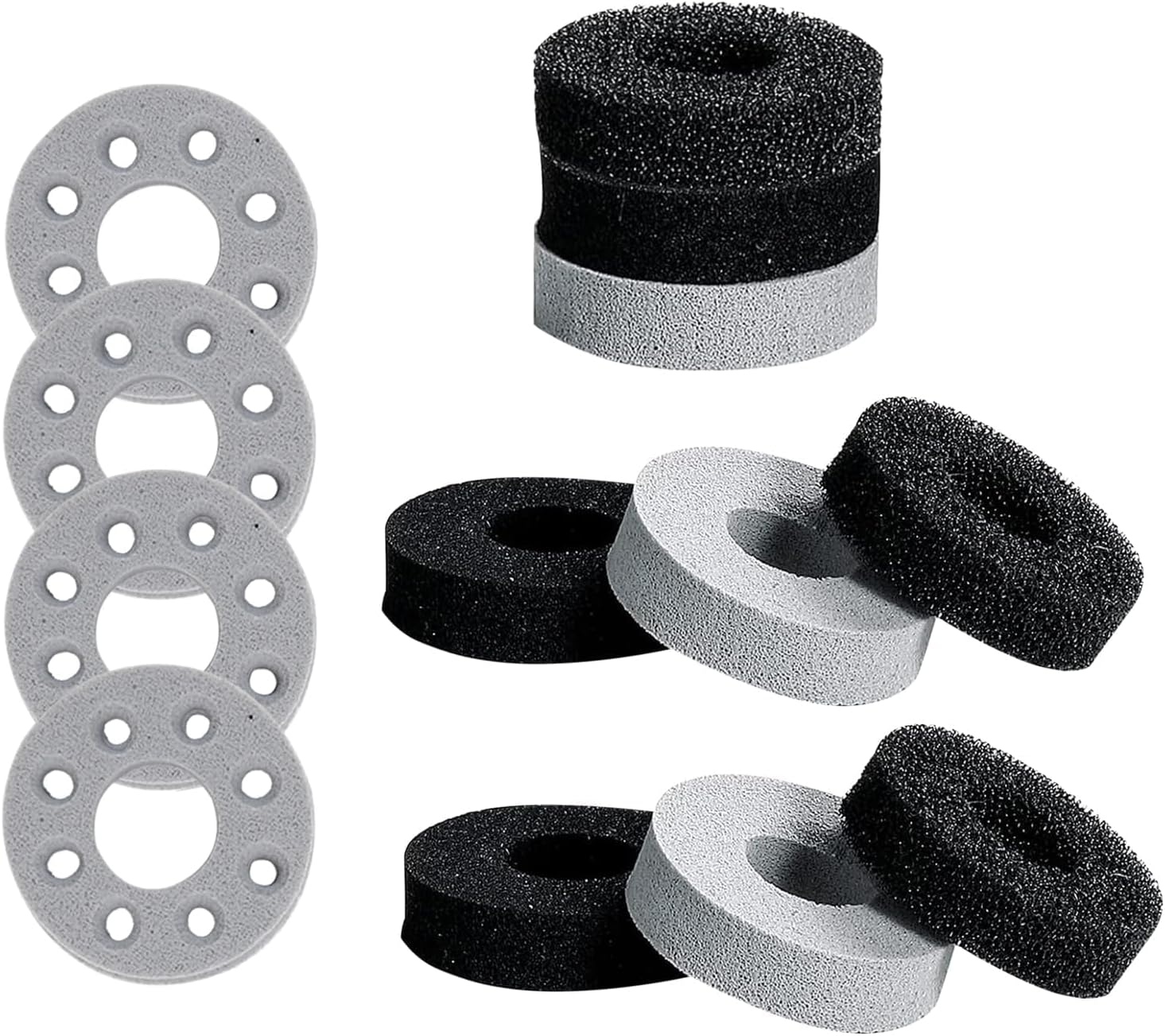 Precision Rings, Aim Assist Motion Controller 16PCS Aim Assist Rings Suitable for PS4, PS5, Xbox One, Xbox Series X, Switch, Switch Pro Accessories 4 Different Strengths Motion Control